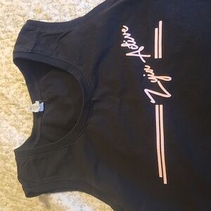 Zyia Active black crewneck Sleeveless work out tank top, Size XXL